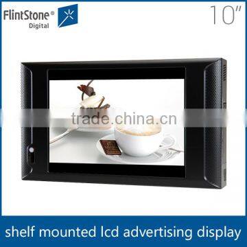 FlintStone loop video 10 inch lcd advertising poster for retail store