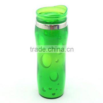 2014 new style double wall personalize plastic tumbler