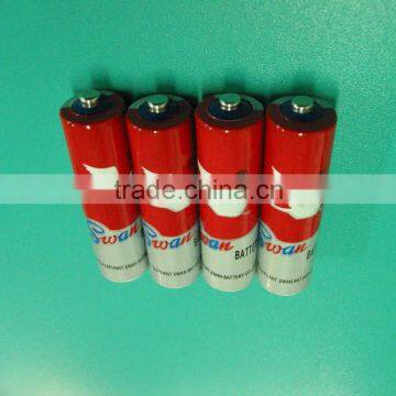 Swan brand R03/AAA/UM-4 Carbon Zinc Battery PVC Jacket (OEM welcomed)