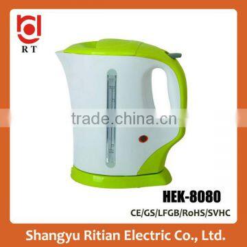 easy to use home appliance cordless kettle, home electric kettle