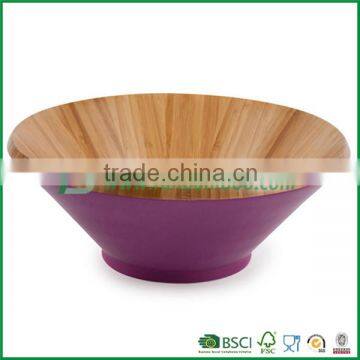 Fuboo bamboo wooden funny bowls,bamboo wood fruit bowls