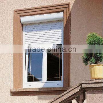 Automized aluminum rolling shutter window