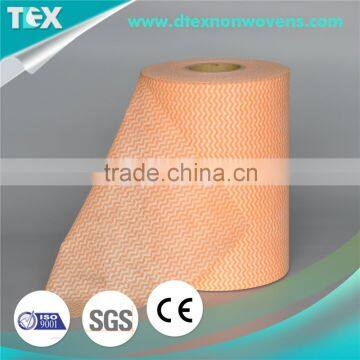 [D-TEX] Blue color printing spunlace nonwoven fabric jumbo rolls
