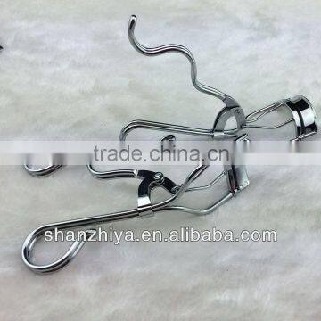 stainless steel cosmetic eyelash curler