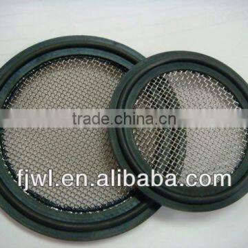 Sanitary BUNA& STAINLESS STEEL Material and Equal Shape Triclamp Screen Gaskets