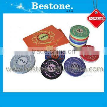 Casino Games Ceramic Chips