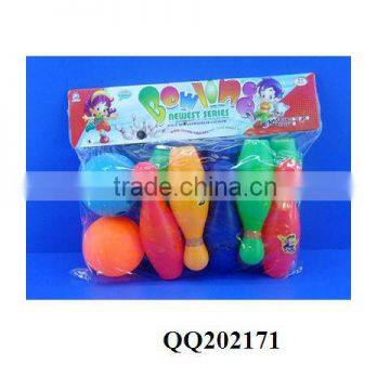 Lovely plastic bowling set toy