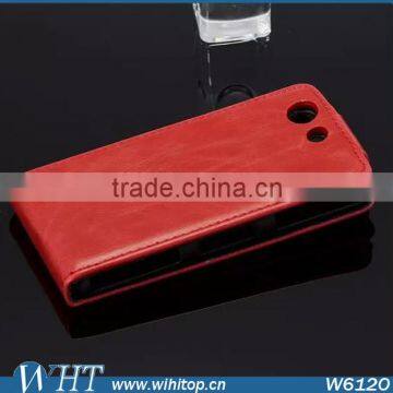 Luxury Leather Case for Sony Xperia Z3 Mini, Flip Leather Case for Sony Xperia Z3 Compact photo-4
