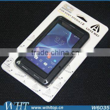 Shockproof Waterproof Case for Sony Xperia Z2 Aluminum Case Metal Powerful Case With Gorilla Glass photo-2