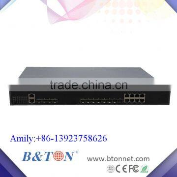 1U FTTH 4GE RJ45 Uplink FTTH/ FTTB 4 PON PORT GPON/GEPON OLT System photo-3