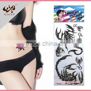 eagle tattoo sticker/waterproof temporary tattoo sticker/body art temporary tattoo sticker