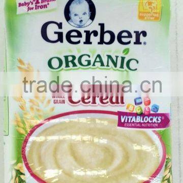 Gerber Organic Whole Grain Oatmeal Cereal for Baby 8 oz