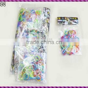 Factory Wholesale Price Elastic Rubber Bands Bracelets Crazy Loom Rubber Bands