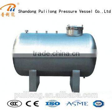 above 2000L stainless steel water tank made in China/storage tank with ASME certificate