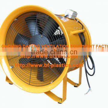 16" orange air ducting ventilation blower with side loop