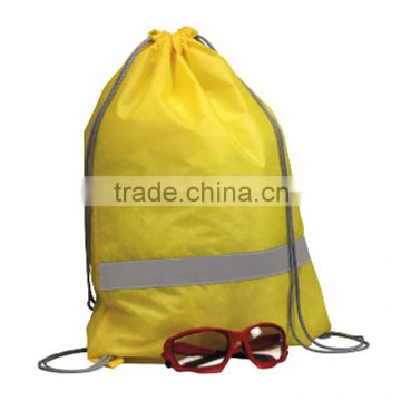 Multifunctional reflective stripe drawstring bags for road safety campaign                        
                                                                                Supplier's Choice