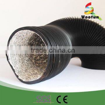 Hydroponic air conditioner exhaust pvc pipe