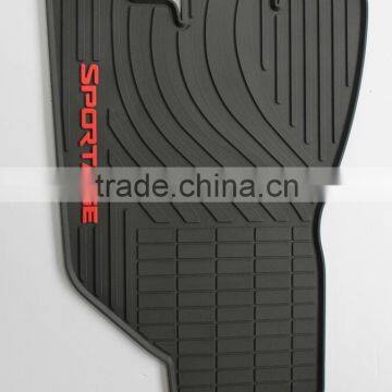 5pc Full Set Ridged Heavy Duty Rubber Floor Mats, SUV, Van&Trucks for Kia Sportage photo-3