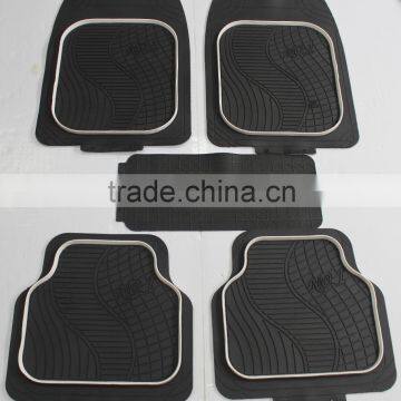 Odorless All Weather Trimmable Heavy Duty PVC Rubber Vehicle Floor Mats photo-3