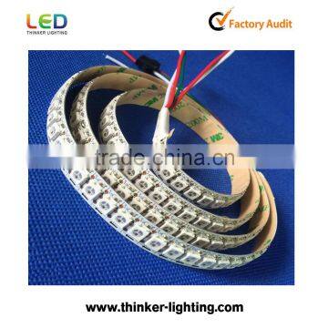 IC card led strips Advertising lighting programmable led digital flexible strip WS2812B with 5v CE&Rohs