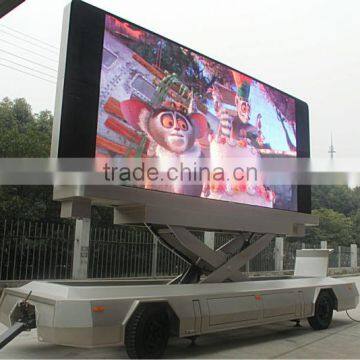 Practical and Beautiful Outdoor Advertising Vehicle, Advertising Trailer, LED Billboard truck YES-T12