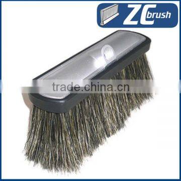 100% Natural Wild Boar Bristle And Hog Hair Car Wash And Clean Brush