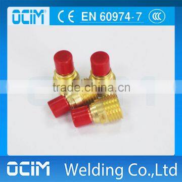 45V45 1/8 TIG welding gas lens collet body