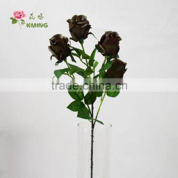 Hot Sale European Style Black Rose Flower Plants photo-2
