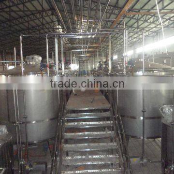 Fully Automatic Complete Industrial Flavored Yogurt Making Machines With Pouch Package Quality Choice