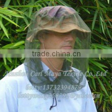 long lasting circular round army/military mosquito head/hat net