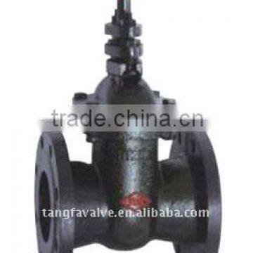 JIS10k cast iron metal seat gate valve