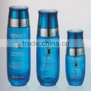 40ml-120ml blue unique body lotion bottle