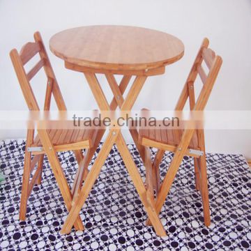 Factory supplier hot selling and high quality bamboo dining room set with CE ROHS