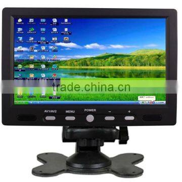 Car monitor with VGA 7 inch HD 800x480 RGB