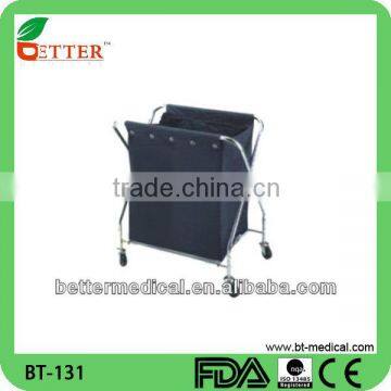 Nursing Trolley dustbin with stand