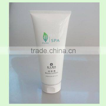 250ml body lotion cosmetic container with flip cap