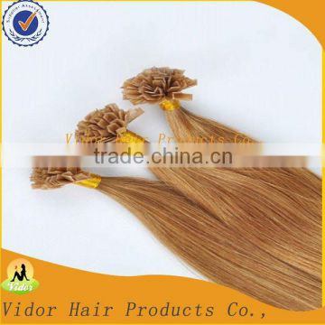 Peruvian V Tip Hair Extesion Remy V Tip Hair Pro Bonded Hair Extension