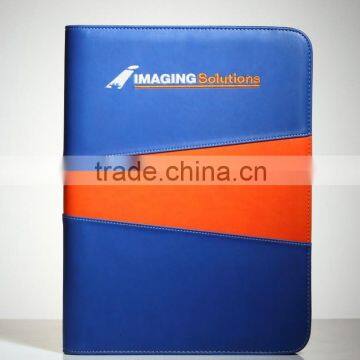 Hardcover Style and 20-30 sheet Inner Pages A4 portfolio business portfolio leather portfolio