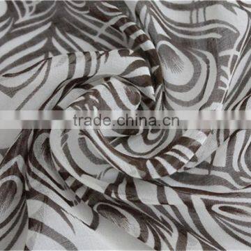 Peacock Printed Square Modal Scarf photo-4