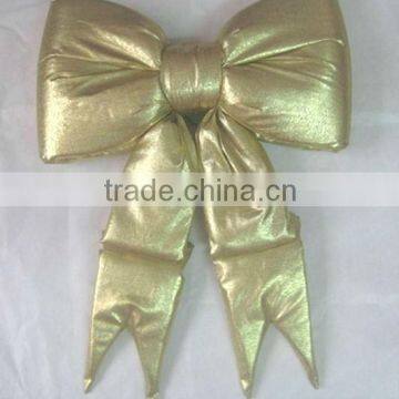 HOT SALE! 12" Gold Metallic Giant Christmas Puff Bow Tie