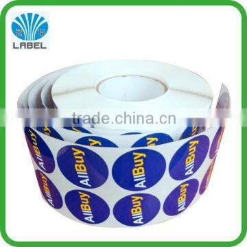 custom printing vinyl logo sticker,permanent adhesive printing adhesive sticker