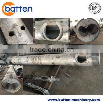 Chrome/nitride/bimetallic Parallel Twin Screw Barrel for Plastic Extruder Machine photo-2