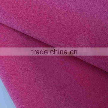 Flocking Leather Medium Peeled Synthetic Leather Fabric for Handbag Leather Jacket Leather Shoe photo-2