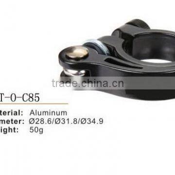 aluminum alloy bike bicycle quick release seat post clamp of diameter 28.6mm/31.8mm/34.9mm