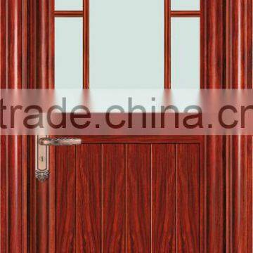 Double Glass Swing Aluminium Door T-1071