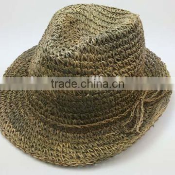 Direct Factory Price high quality paper straw sun cloche hat