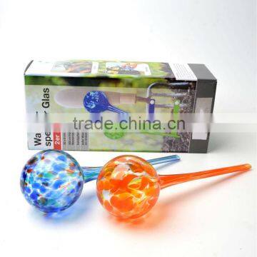 New design ball shaped glass plant watering