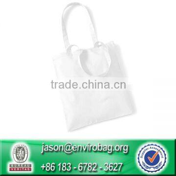 Customized Cheap Plain White Cotton Canvas Tote Bag