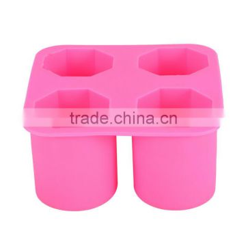 High quality 4-cups silicone ice glass shooter