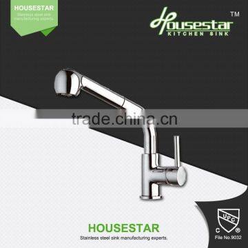  wholesale excellent quality single handle UPC pull out kitchen faucet